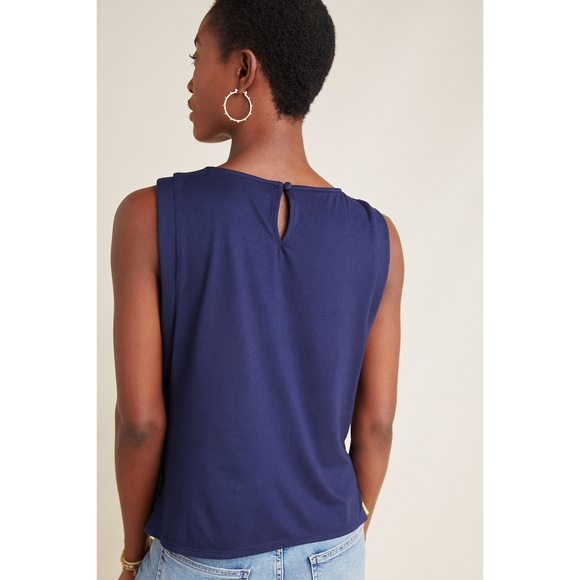 Eva Franco Anthropologie Rainbow Striped Sequins Tank NWT - Picture 2 of 6